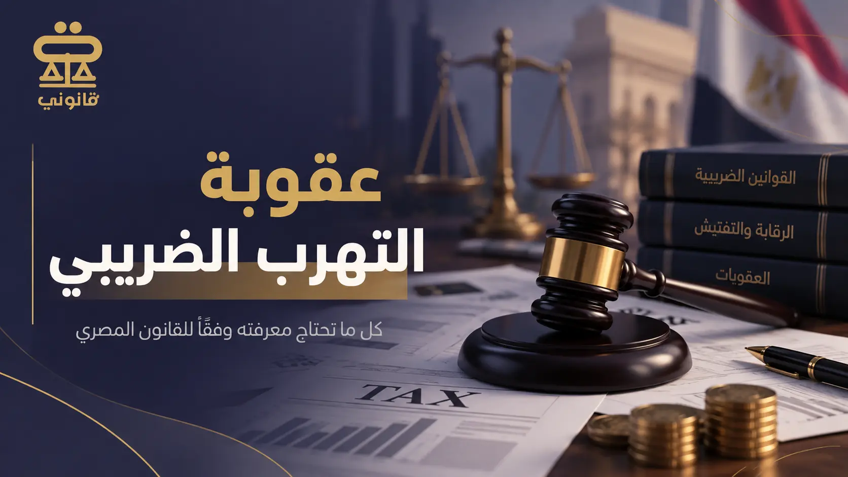 عقوبة التهرب الضريبي