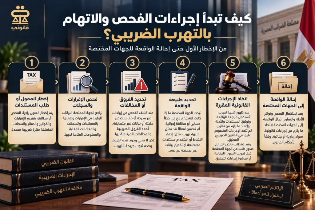 عقوبة التهرب الضريبي في مصر